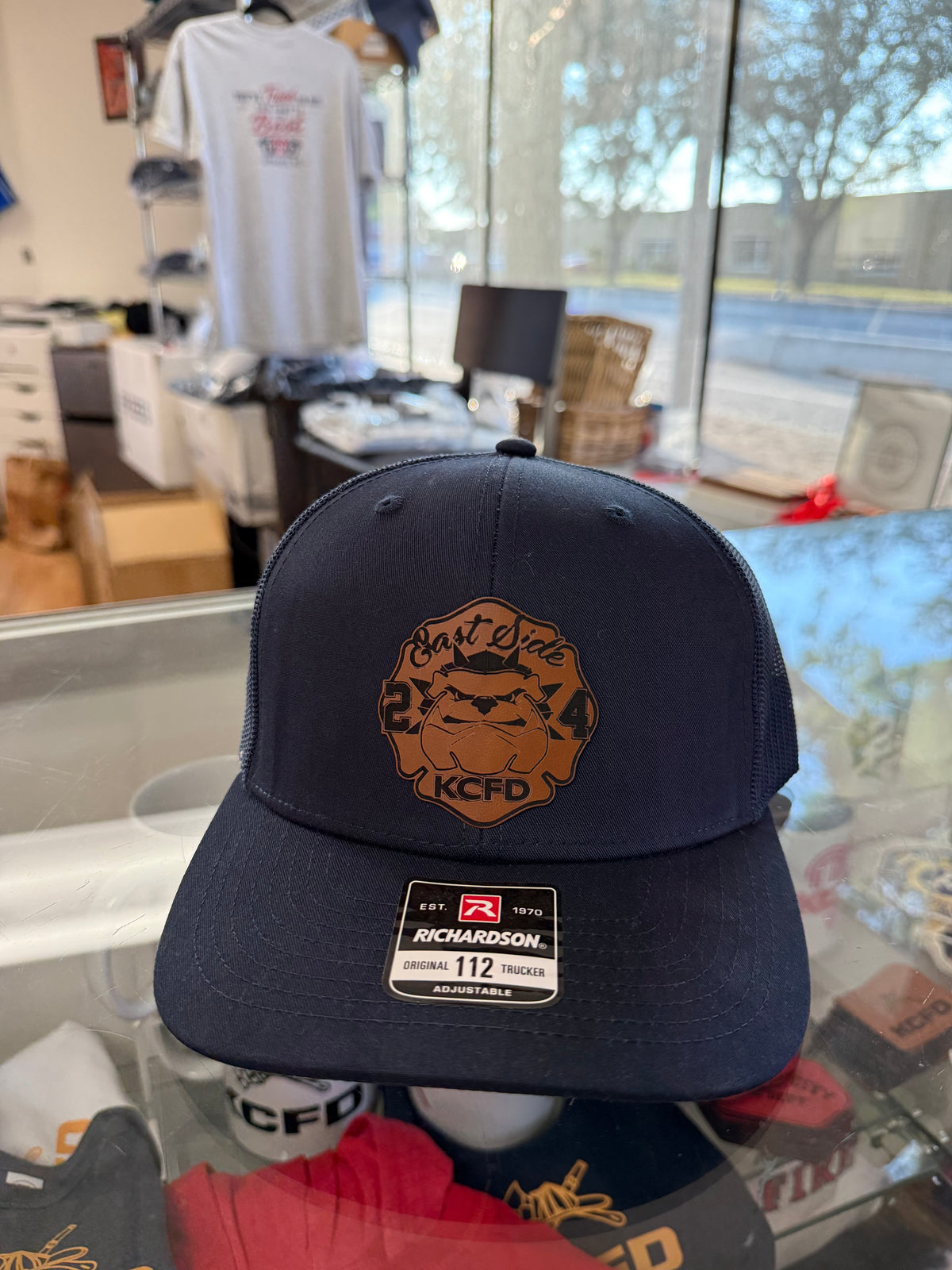 Leather Patch on Richardson 112