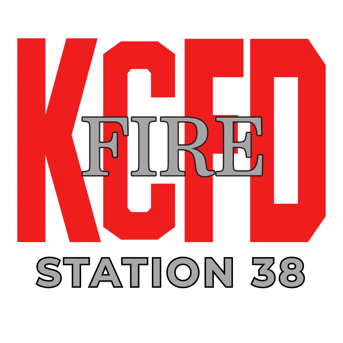 KCFD Custom Block Station Logo