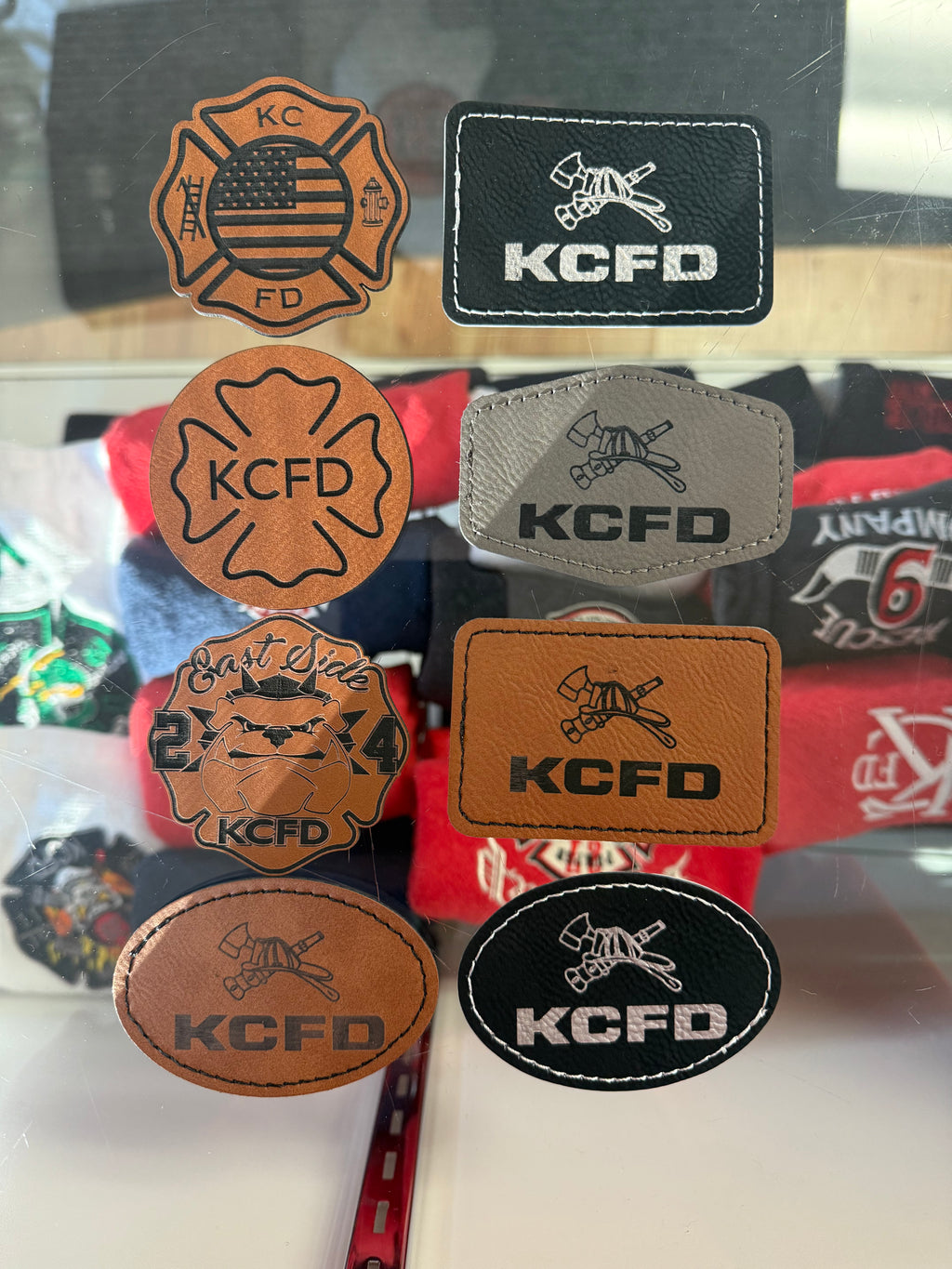 KCFD Leather Patch