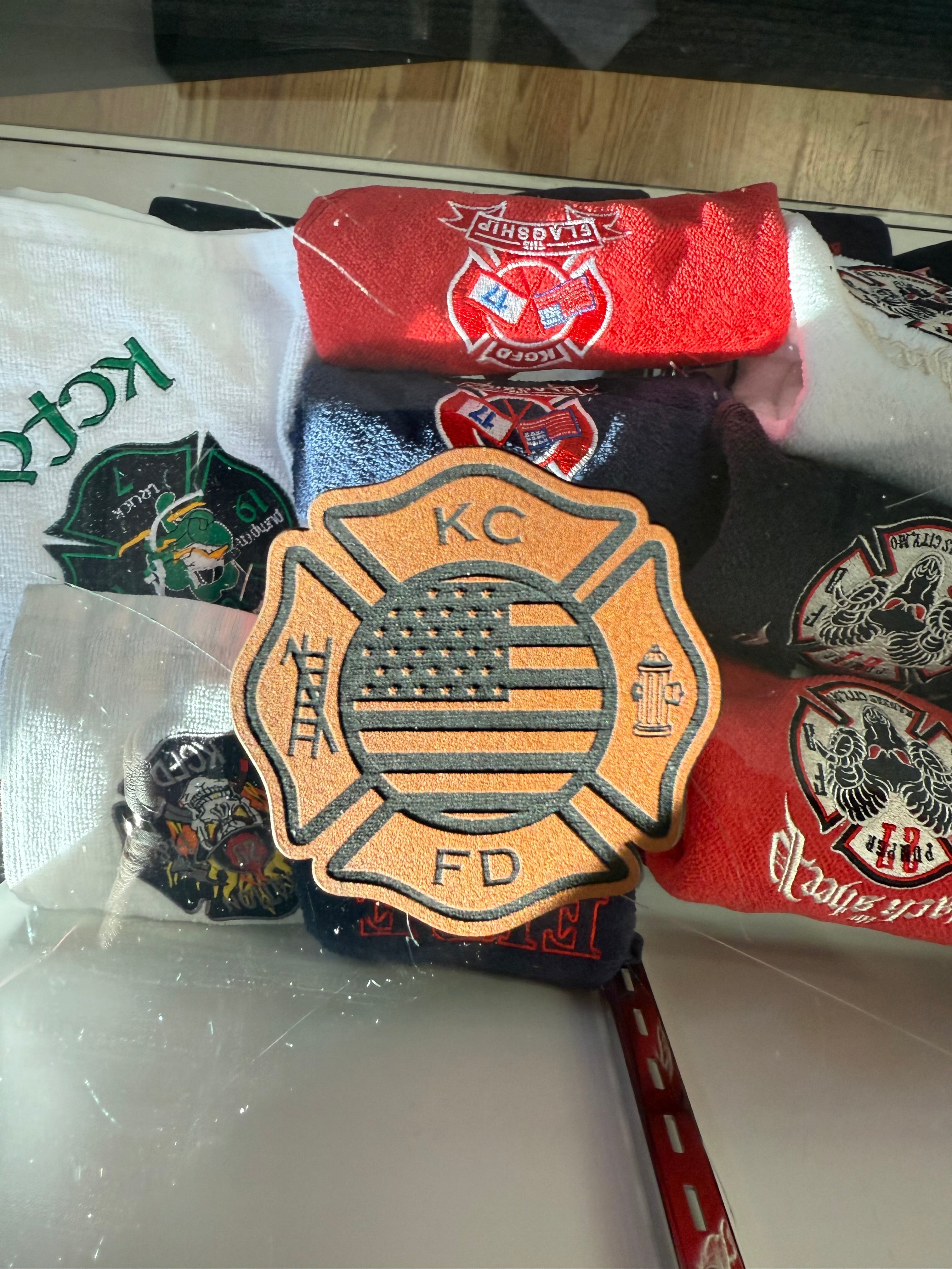 KCFD Leather Patch