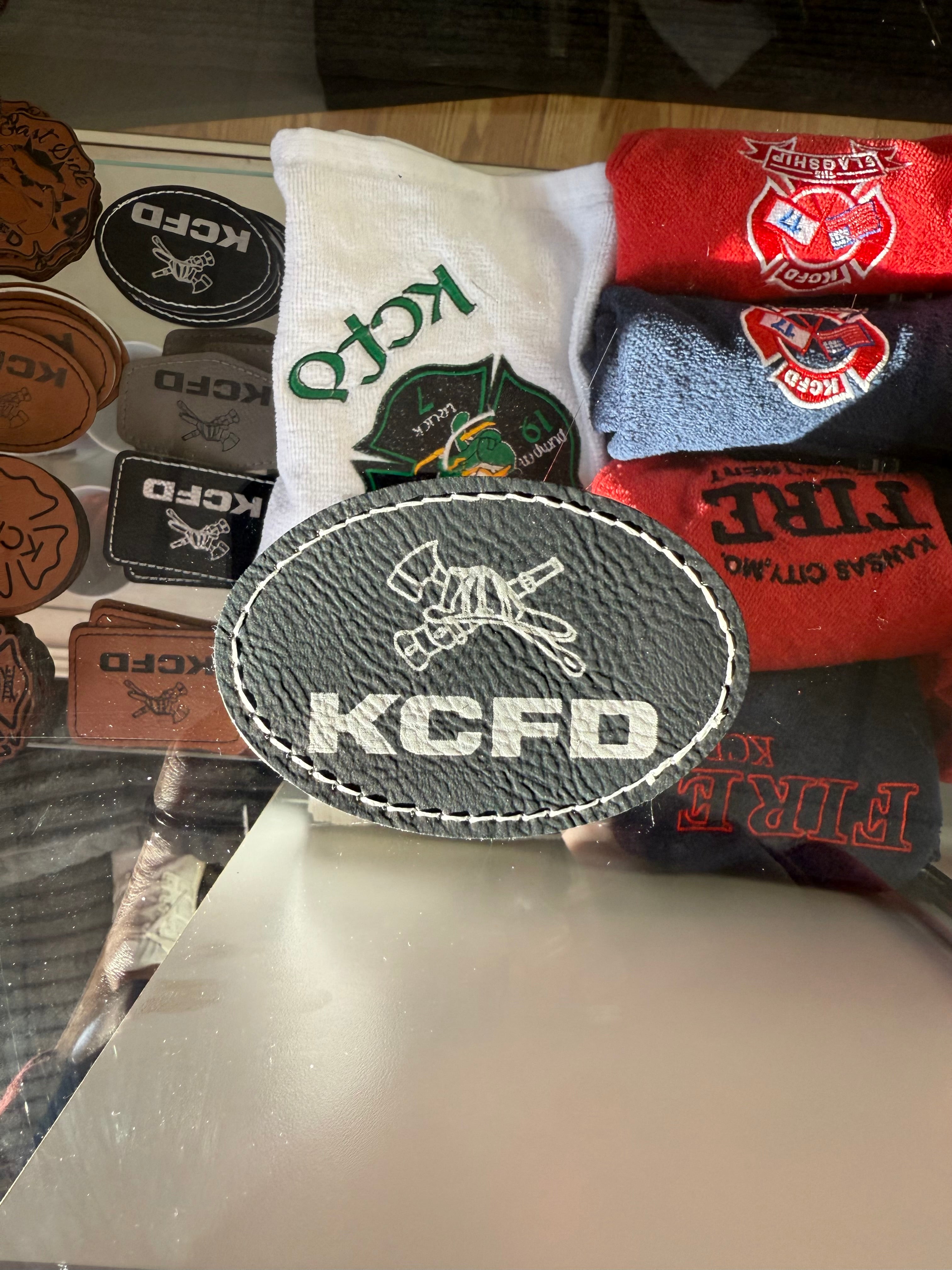 KCFD Leather Patch