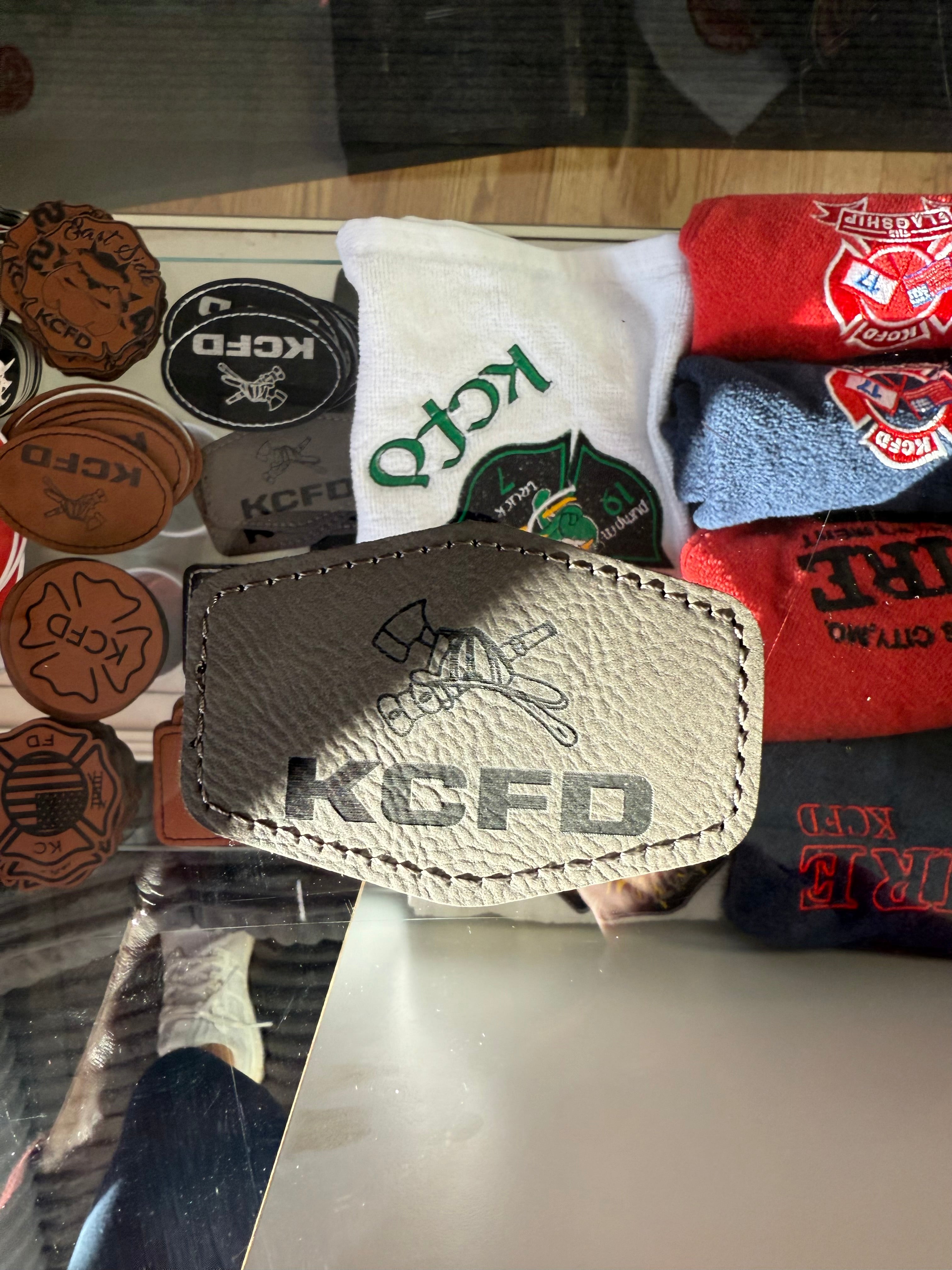 KCFD Leather Patch
