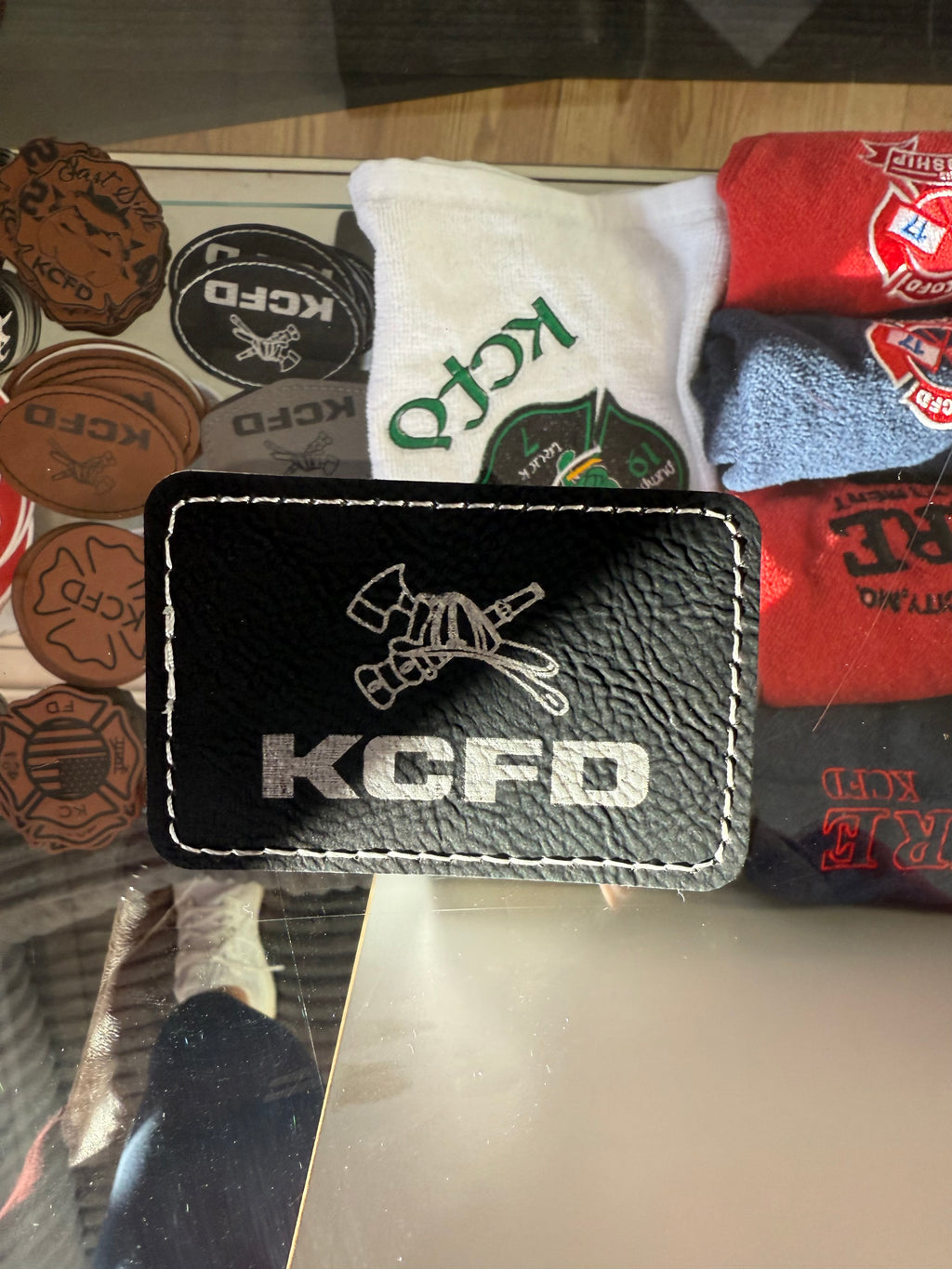 KCFD Leather Patch