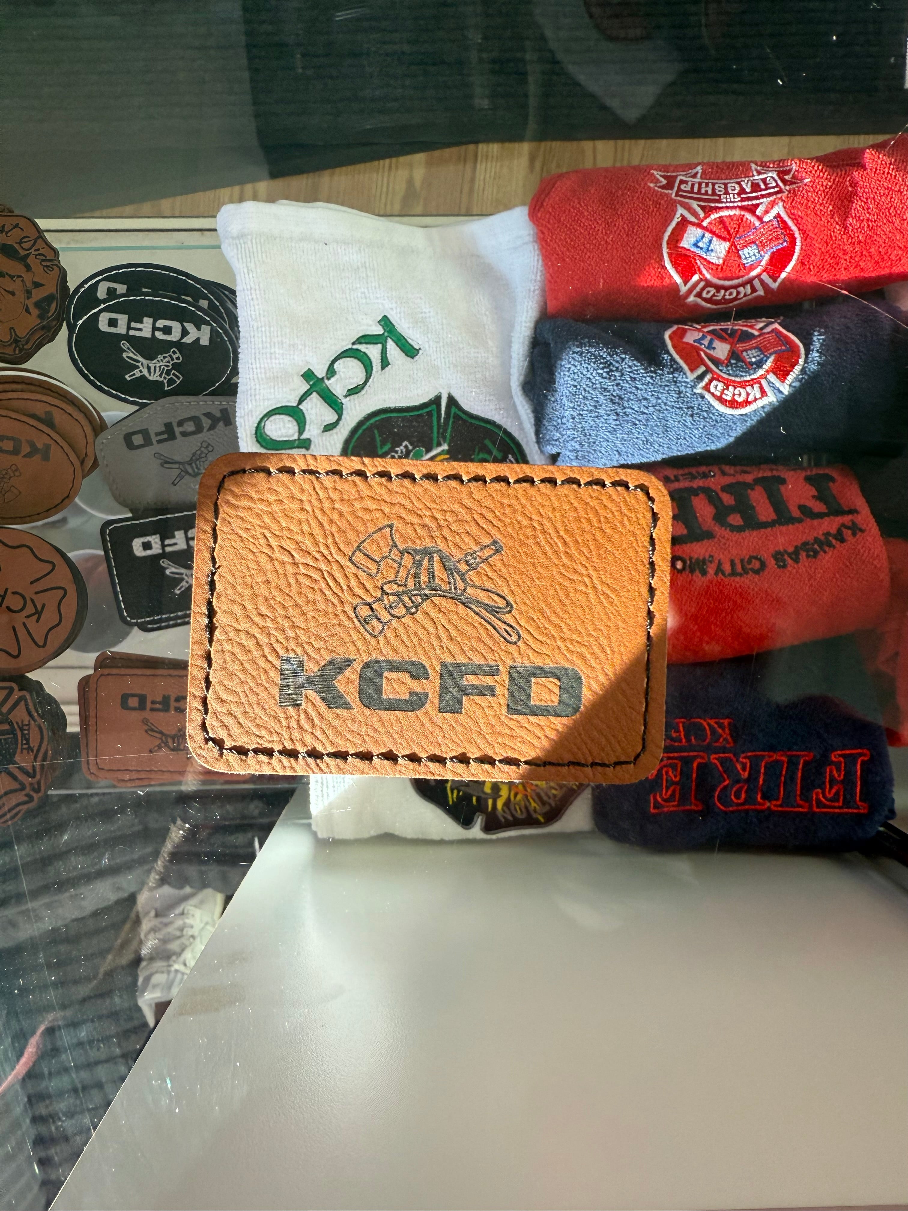 KCFD Leather Patch