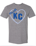 North KC Heart- Blue